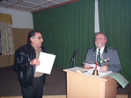 Preisverteilung an H. Kroiß