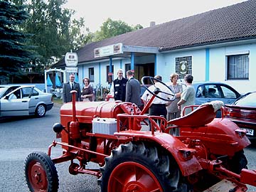 Treffen zur Abholung